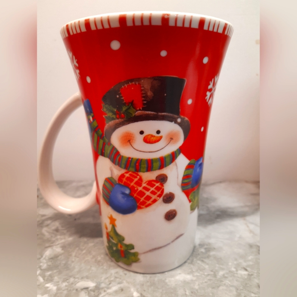 Large Snowman Mug